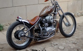 Kawasaki w650 chopper 改装