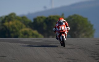 Moto2™ 和 Moto3™ 准备测试波尔蒂芒过山车