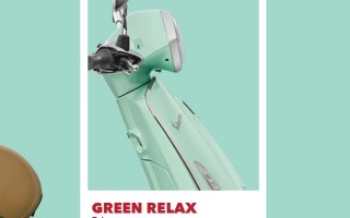 轻松薄荷​！Vespa Primavera Green Relax