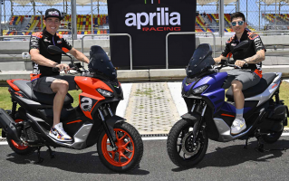 都市运动骑行！Aprilia SR GT 200