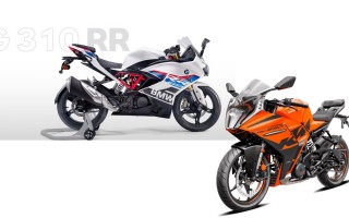 宝马G310 RR vs KTM RC 390对比