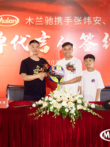 Mulan木兰驰头盔正式官宣品牌形象代言人｜曼岛TT中国第一人张炜安