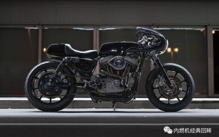 哈雷XL1200R改装Cafe Racer