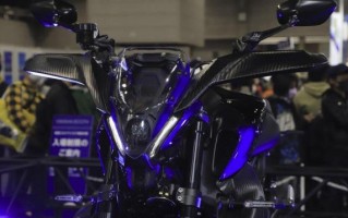 YAMAHA MT-09 CYBER RALLY 在大阪摩托车展上公布