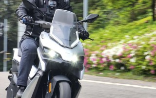 隆鑫通用旗下电动摩托车品牌“茵未BICOSE”首款车型EC01曝光