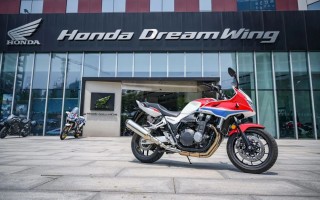 试驾Honda街皇CB1300 SUPER BOL D'OR，逛逛新开的Honda DreamWing西安店！